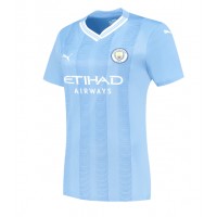 Camisa de time de futebol Manchester City Manuel Akanji #25 Replicas 1º Equipamento Feminina 2024-25 Manga Curta